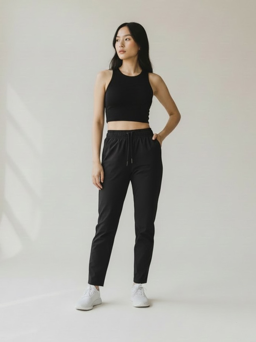 lululemon athletica Black Women's Tapered Ankle 25”